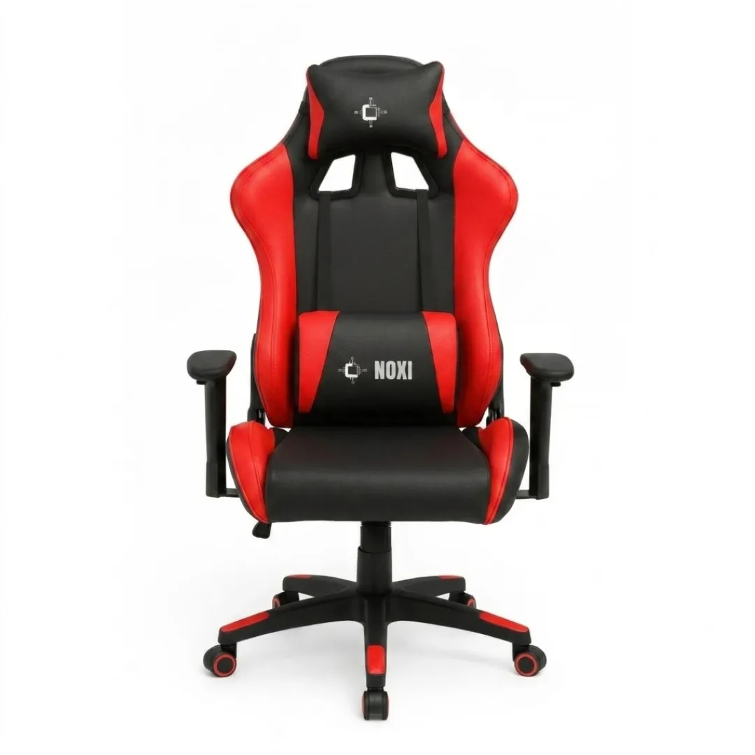 Silla Gamer Noxi Gaming Void Negra Y Roja - Outlet -