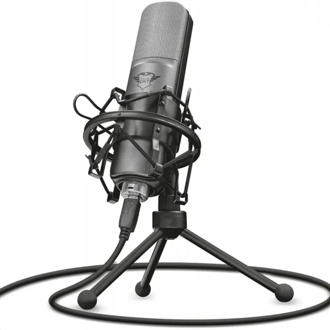 Microfono Trust Lance Negro Usb