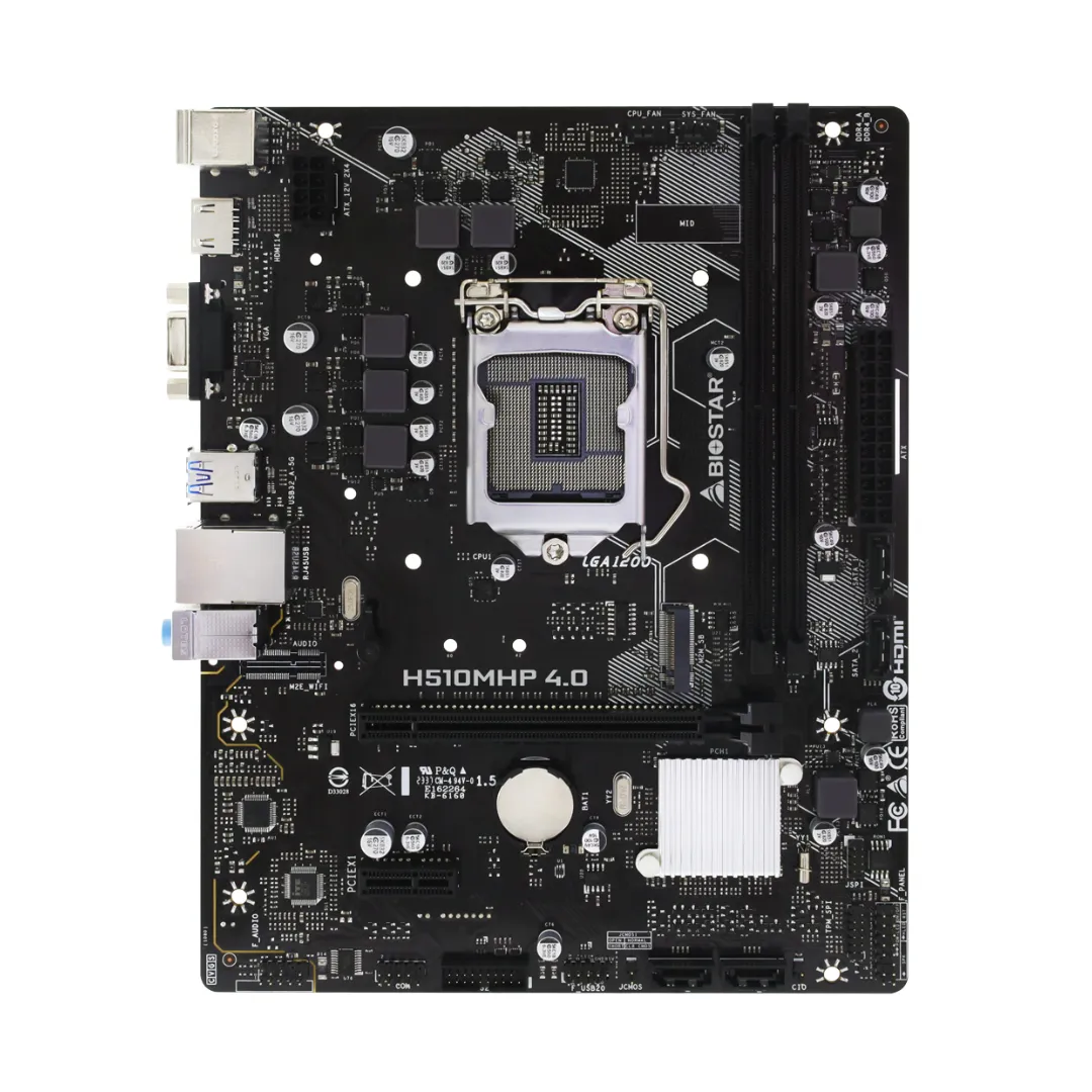 Motherboard Biostar H510mhp 4.0 S1200 Ddr4 M-atx