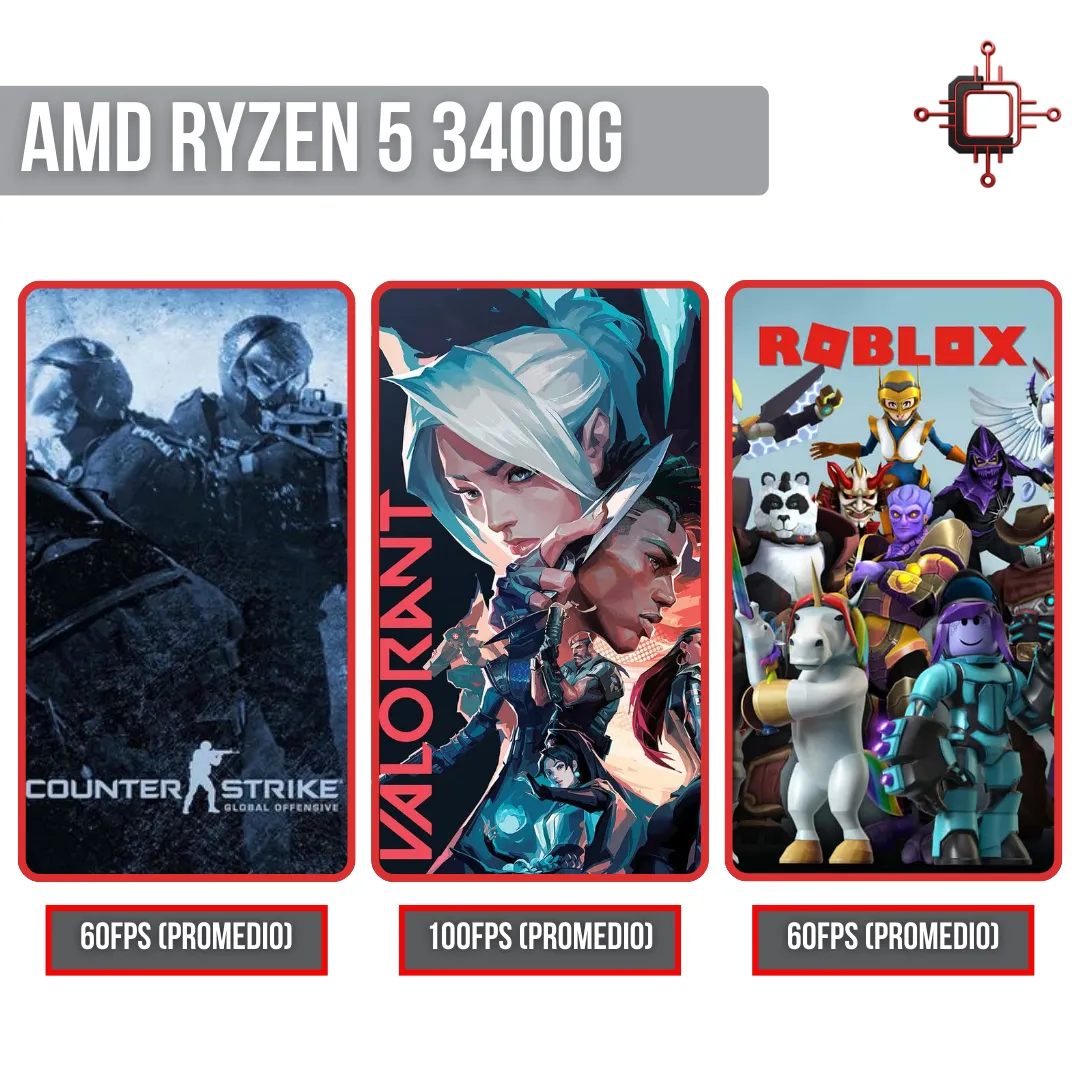 Noxi Gaming Pc Amd Ryzen 5 3400g | 16 Gb | 256 Gb | Wifi