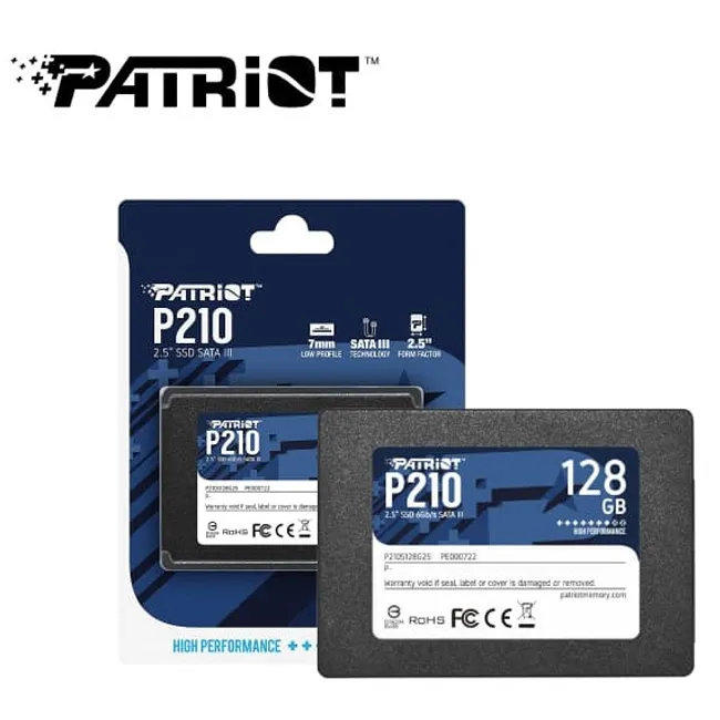 Disco Solido Ssd 128gb Patriot P210 Sata