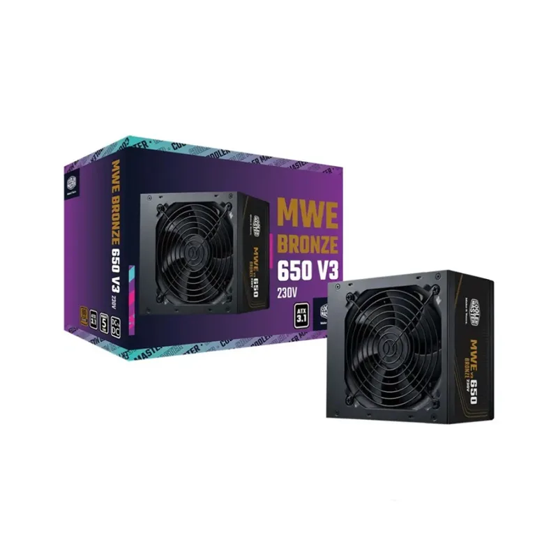 FUENTE 650W COOLER MASTER MWE V3 80 PLUS BRONZE