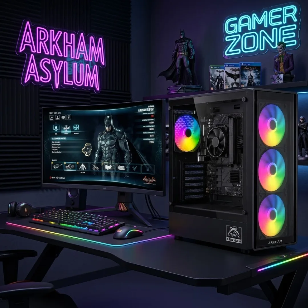 Gabinete Arkham Cancri Eco 4 Fan Argb Atx