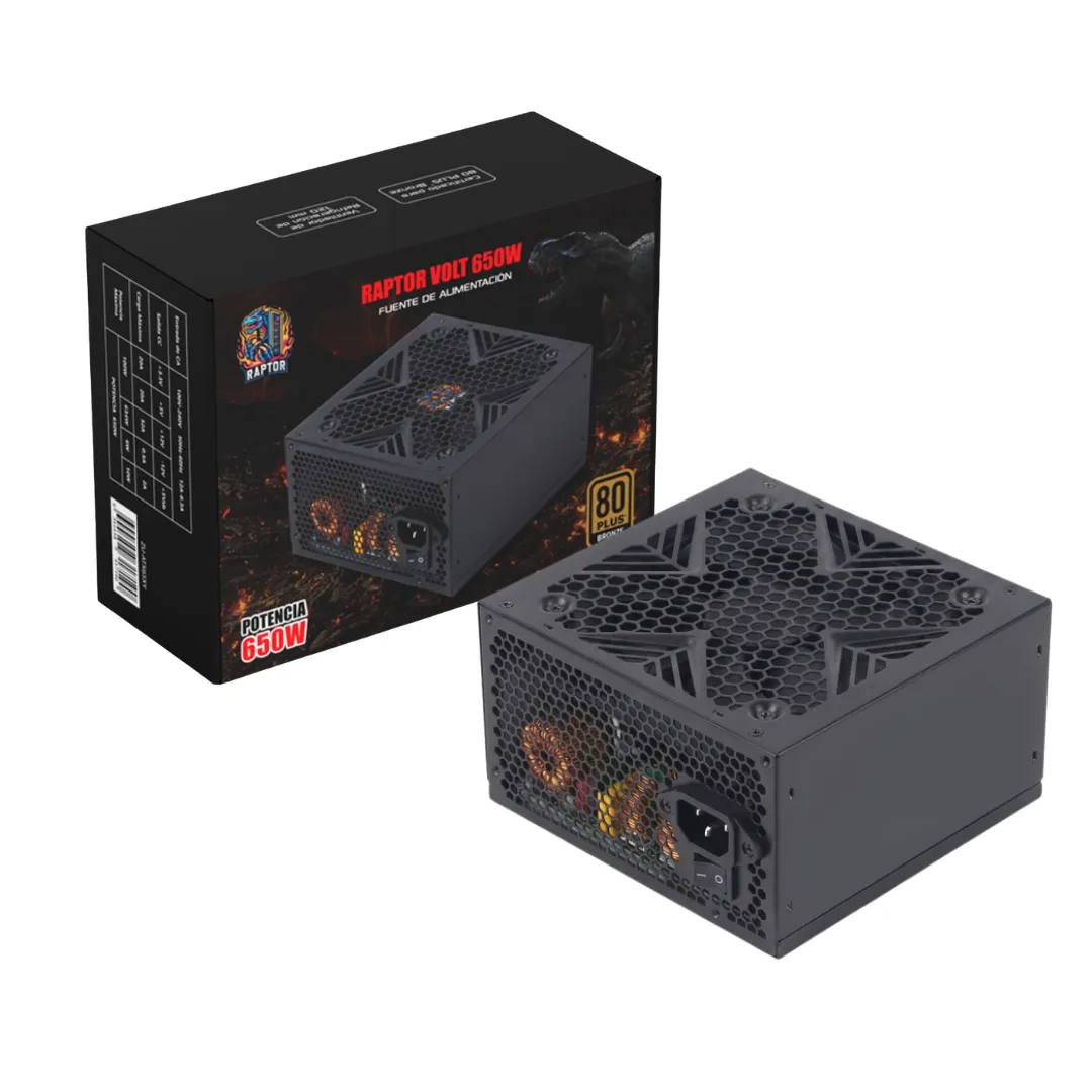 Fuente Raptor Volt 650w 80 Plus Bronze