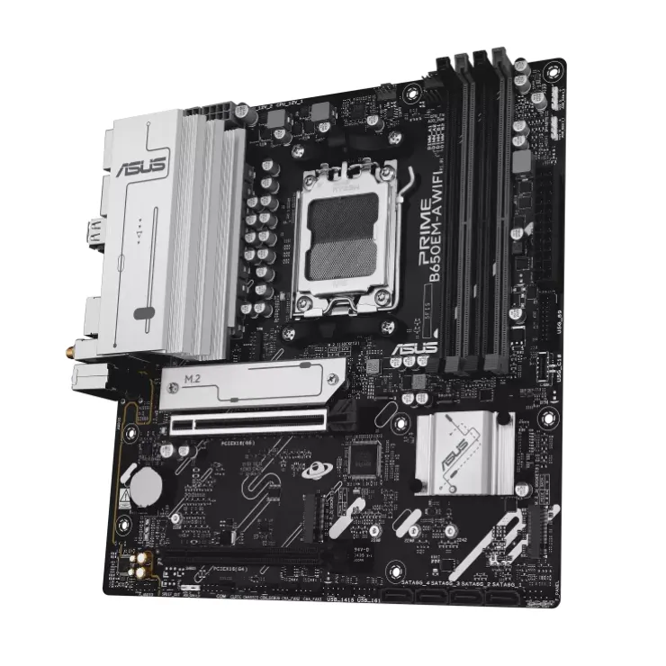 Motherboard Asus Prime B650em-a Wifi Box Am5 Ddr5 M-atx