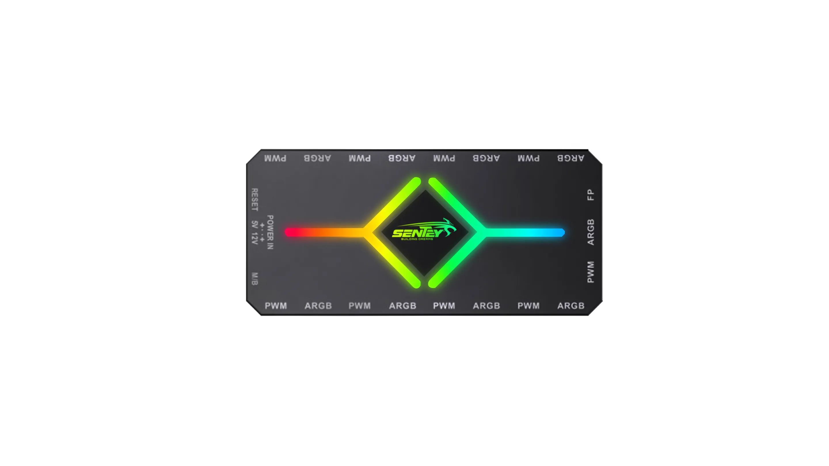 Controladora Argb-pwn Sentey 9 Ports C-control