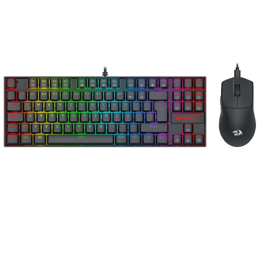 Combo Teclado Y Mouse InalÀmbrico Redragon S145 Gamer