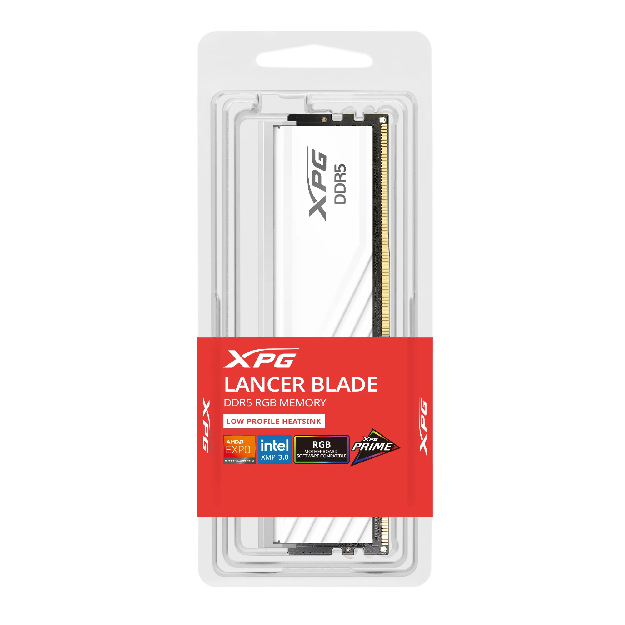 Memoria Ram Udimm Adata Xpg Lancer Blade Rgb White 6000mhz 16gb Cl48 1.1v