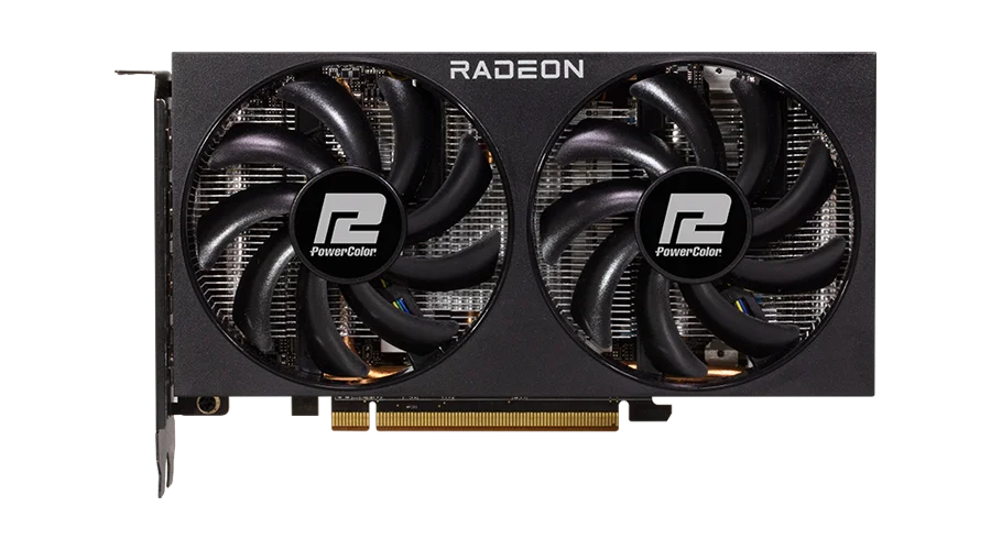 Placa De Video Powercolor Fighter Rx 7600 8gb Gddr6