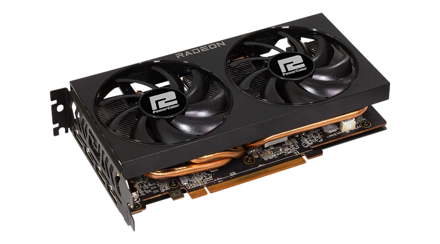 Placa De Video Powercolor Fighter Rx 7600 8gb Gddr6