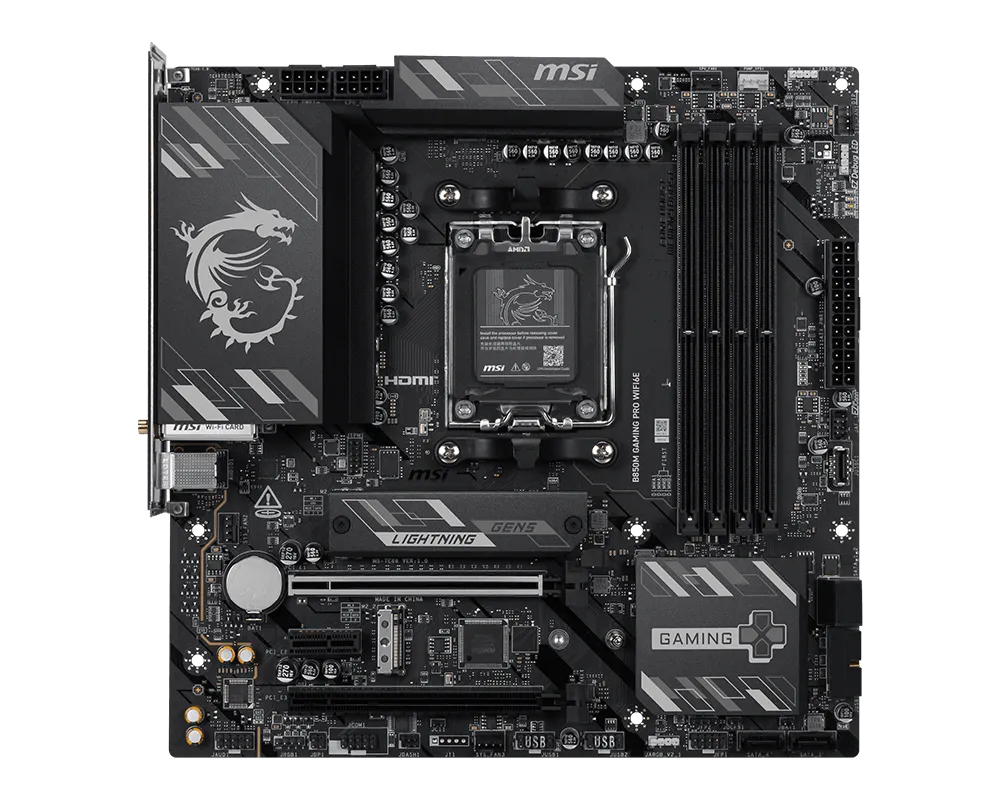 Motherboard Msi B850m Gaming Pro Wifi6e Am5 Ddr5