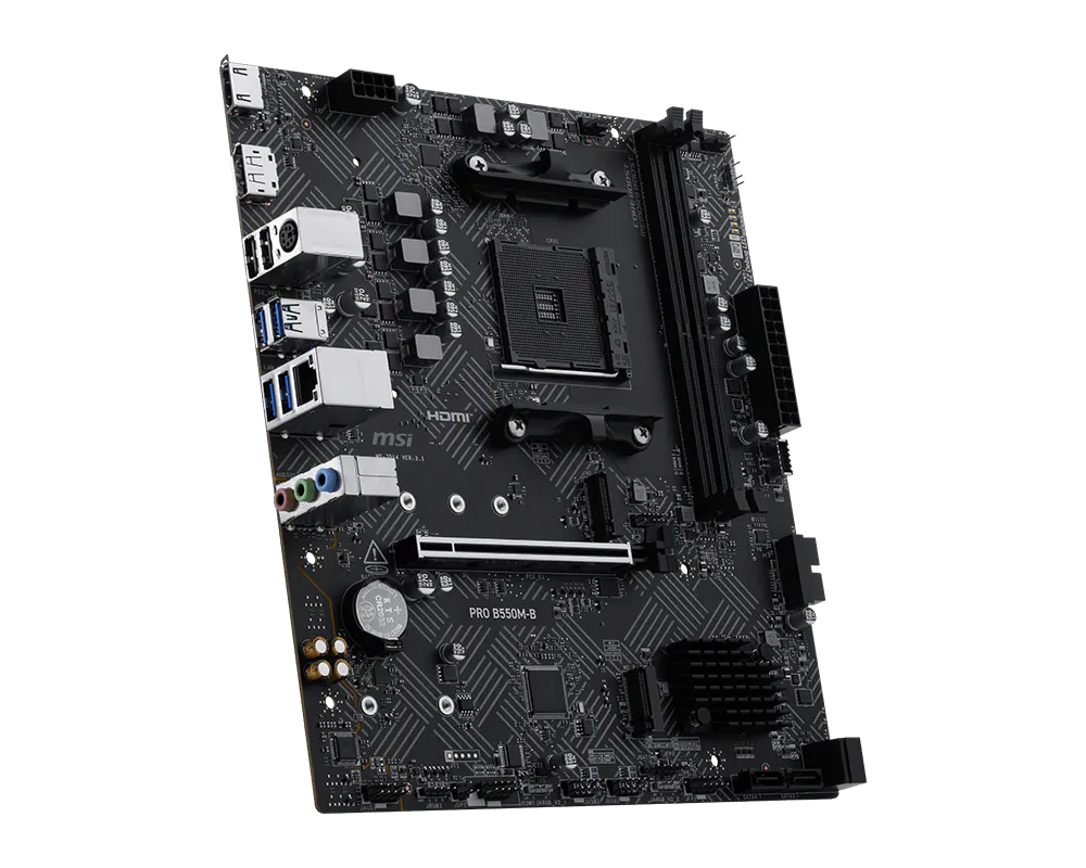 Motherboard Msi Pro B550m-b Ddr4 Am4