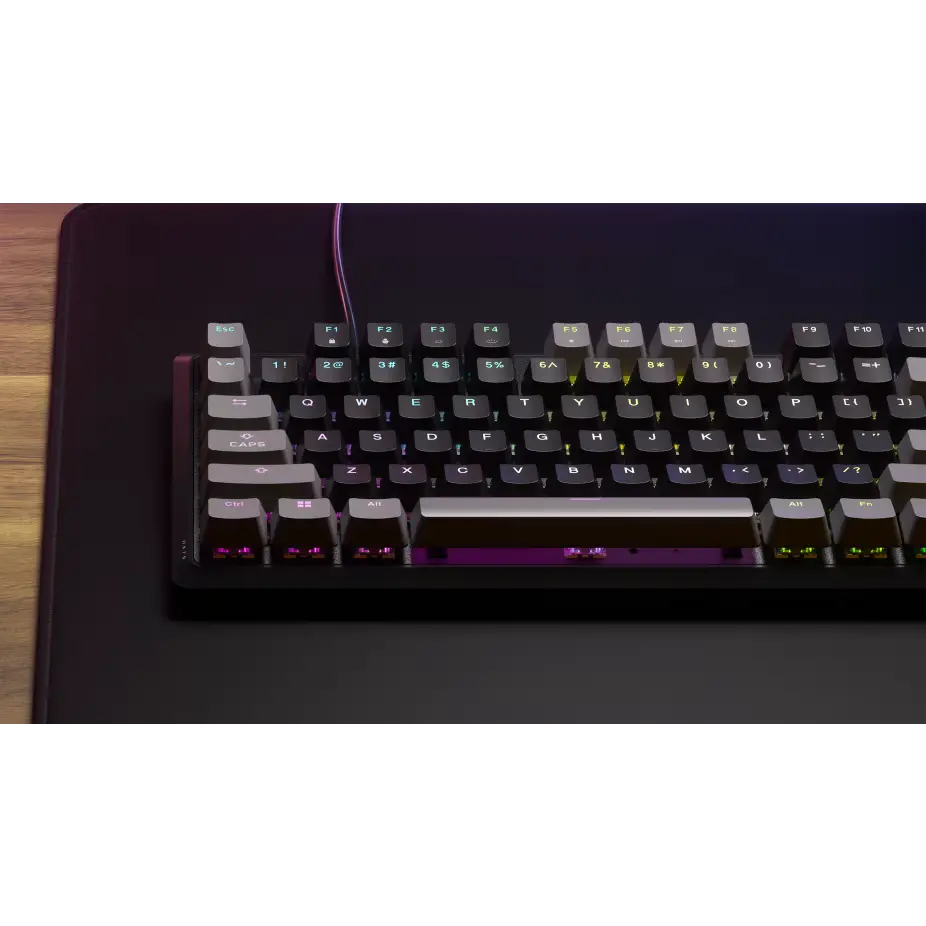 Teclado Corsair K70 Core Rgb Mecanico Mlx Red Carbon Gray