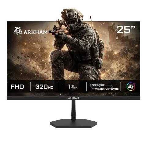 Monitor 25 Arkham Gamer 320hz Ips Fhd 1ms Hdmi- Dp