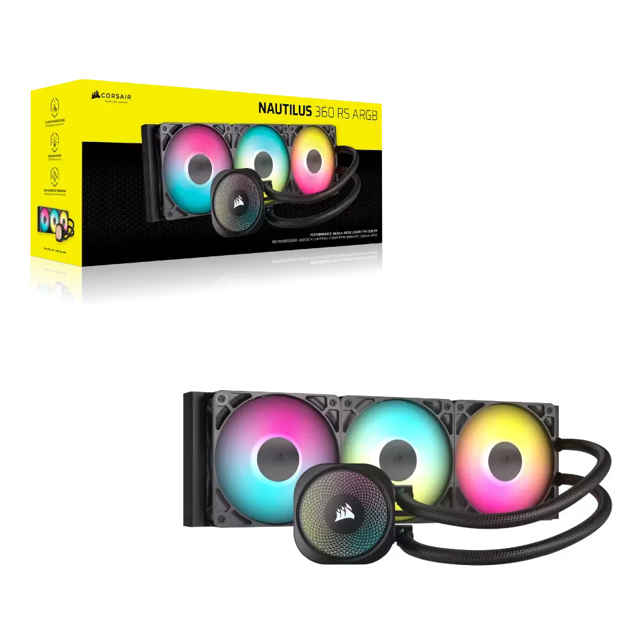 Watercooling Corsair Nautilus Rs 360mm Argb Negro