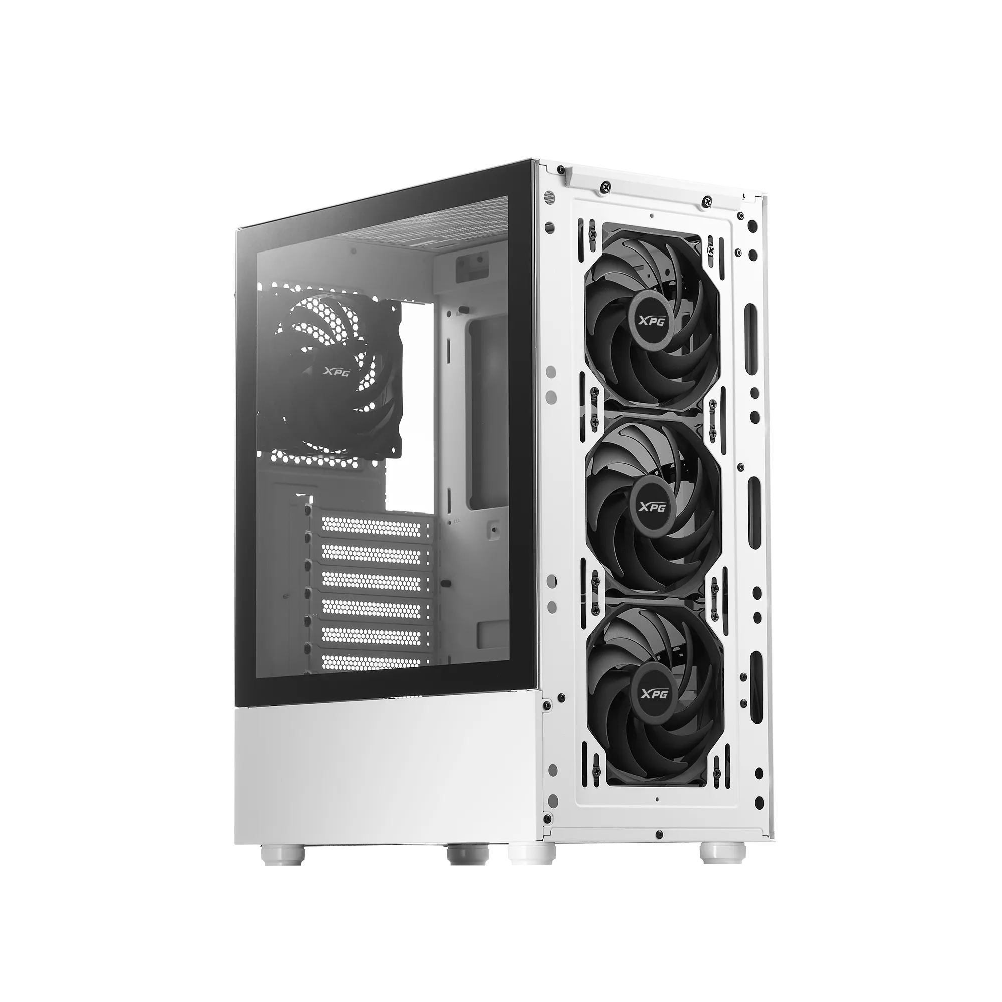 Gabinete Xpg Valor Mesh Blanco 4x120mm Fans