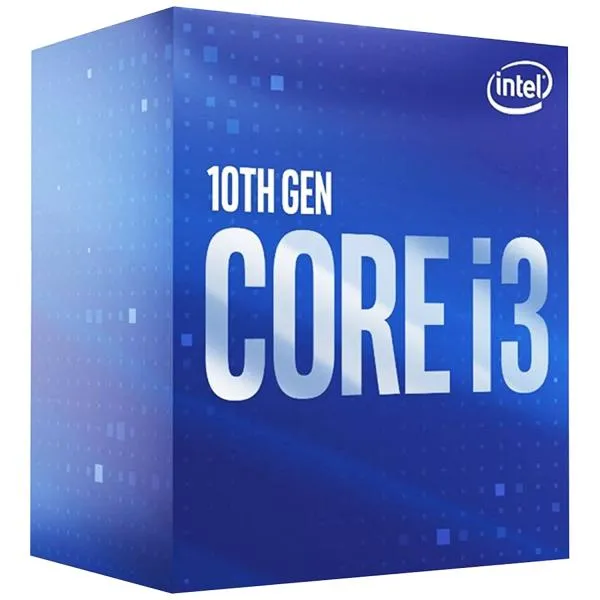Procesador Intel Core I3-10100f 4 Nucleos S1200  C-Cooler y S-Video