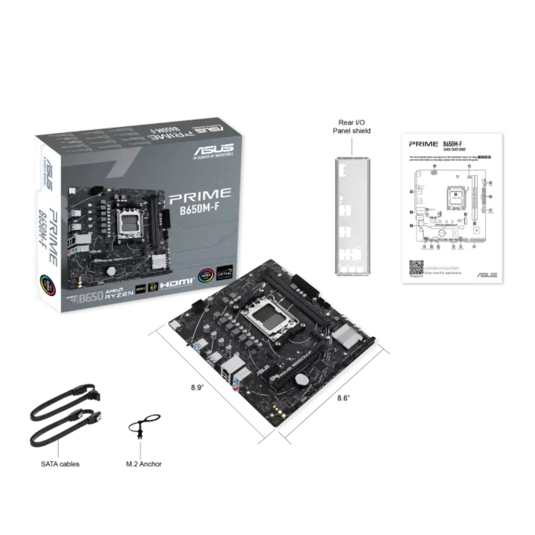 Mother Asus Prime B650m-f Am5 Ddr5