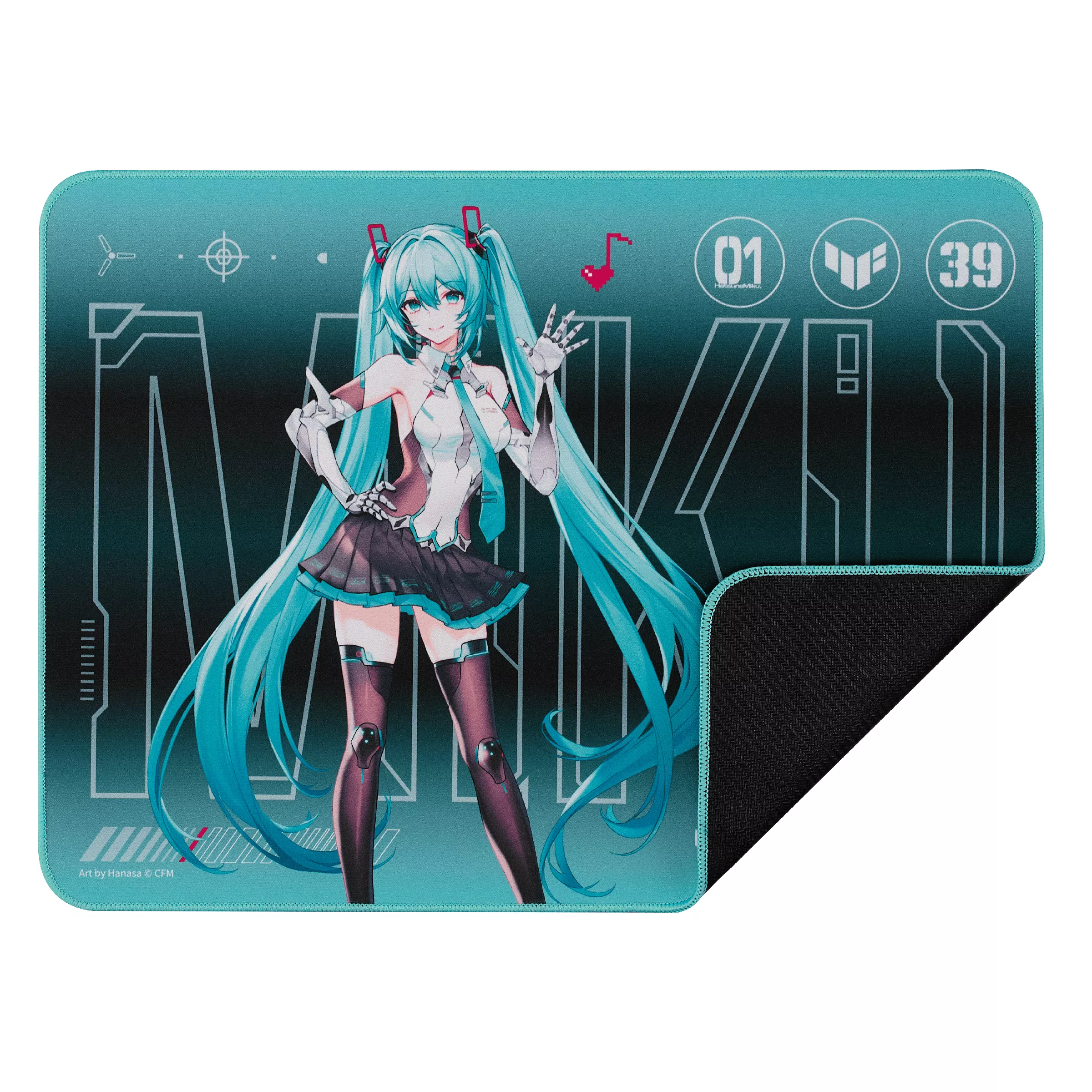 Mousepad Asus Tuf Gaming P1 Hatsune Miku Edition