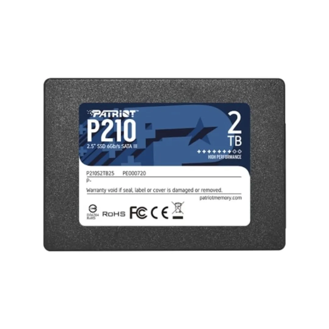 DISCO SOLIDO SSD 2TB PATRIOT P210 SATA