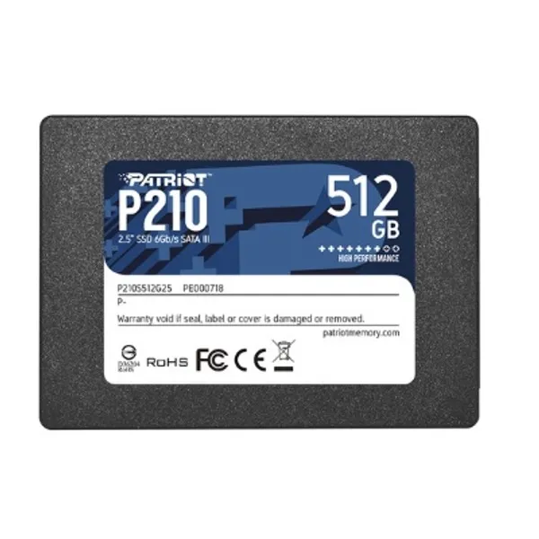 DISCO SOLIDO SSD 512GB PATRIOT P210 SATA