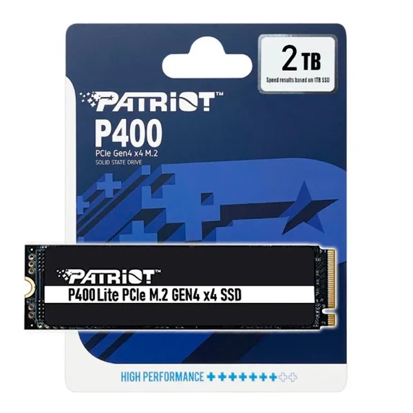 Disco Solido Ssd 2tb Patriot P400 V4 M.2 Nvme 6400mb-s