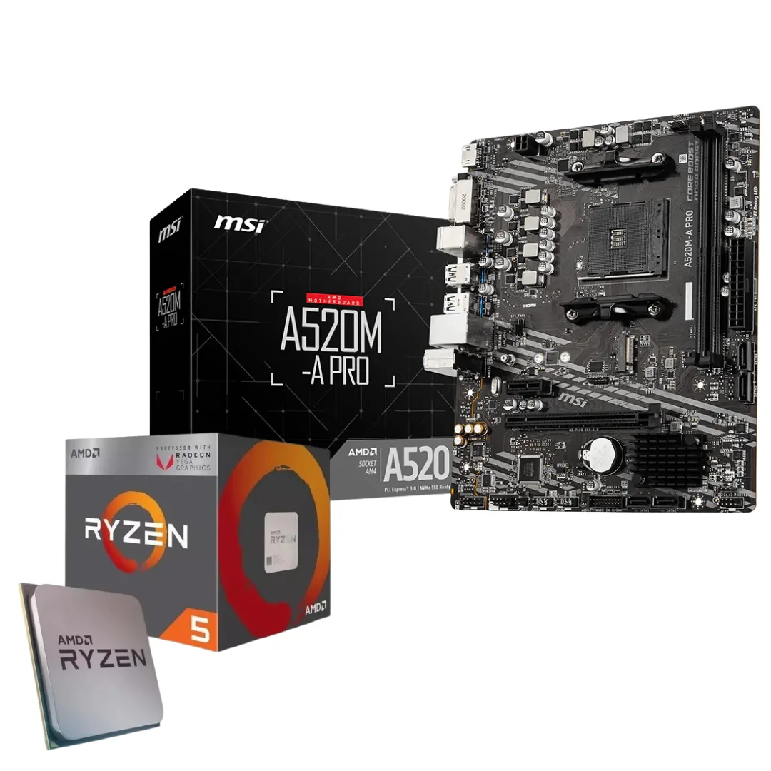 Combo Actualizacion Amd Ryzen 5 3400g | A520