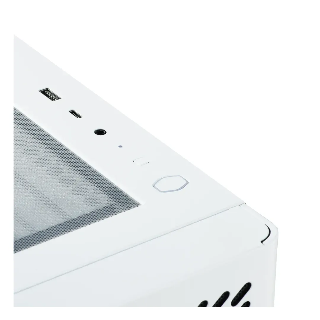 Gabinete Cooler Master Elite 502 White 3x120mm Argb Fans