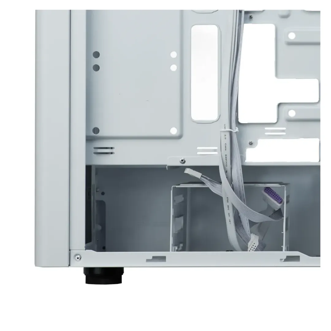 Gabinete Cooler Master Elite 502 White 3x120mm Argb Fans