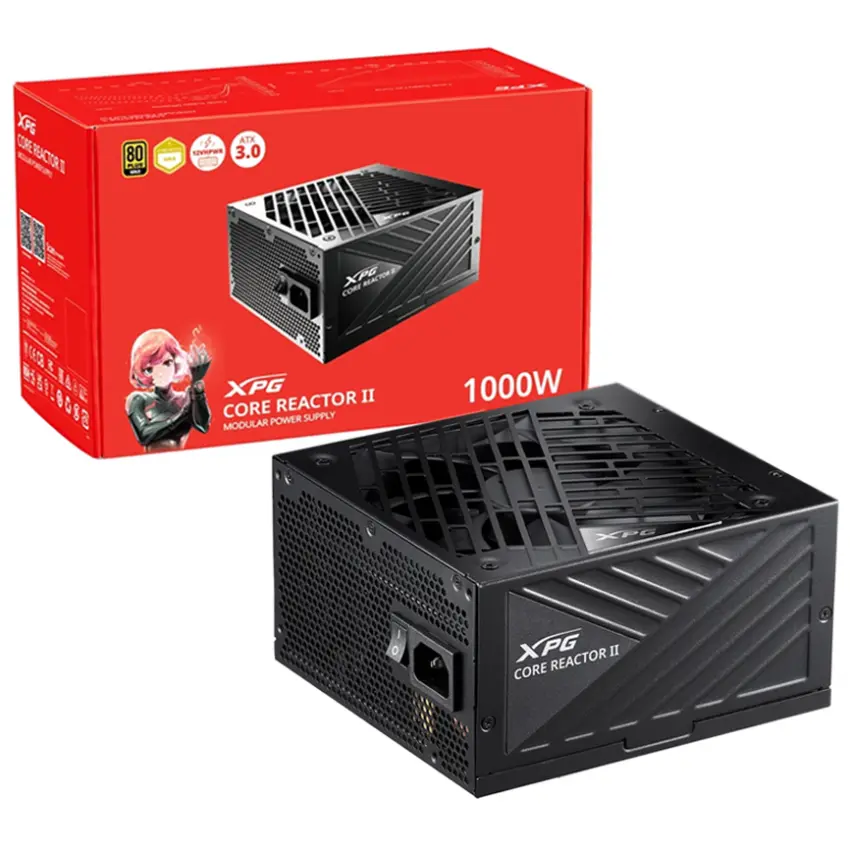 FUENTE ADATA XPG 1000W CORE REACTOR II 80 PLUS GOLD FULL MODULAR