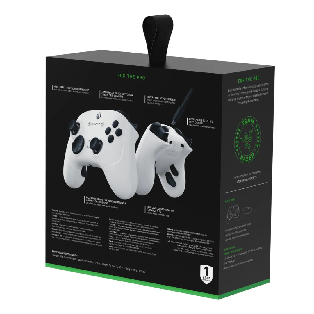 Joystick Razer Wolverine V3 Tournament Edition White