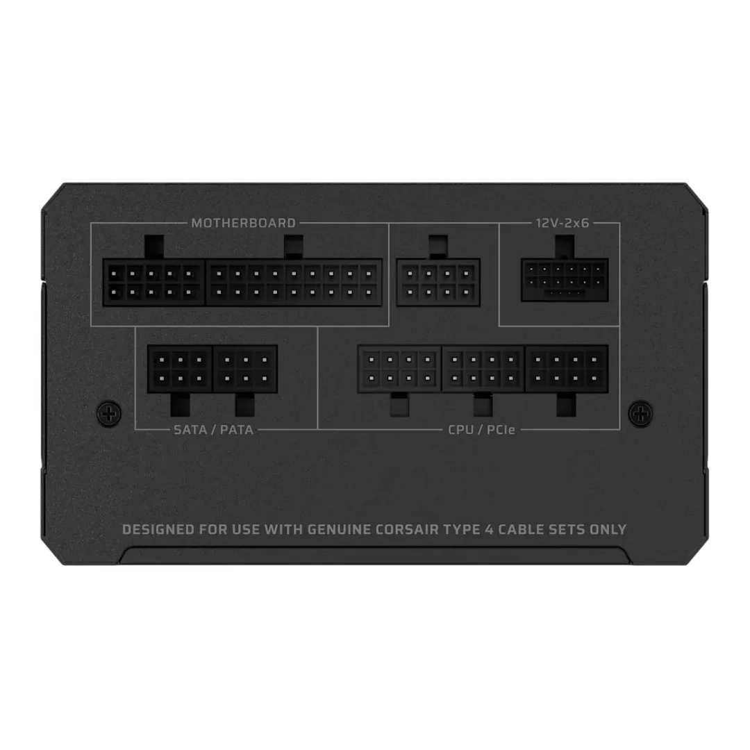 Fuente Corsair 1000w Rm1000e Cybenetics Gold Full Modular Pcie 5.1