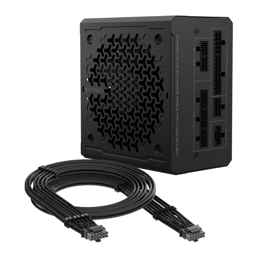 Fuente Corsair 1000w Rm1000e Cybenetics Gold Full Modular Pcie 5.1