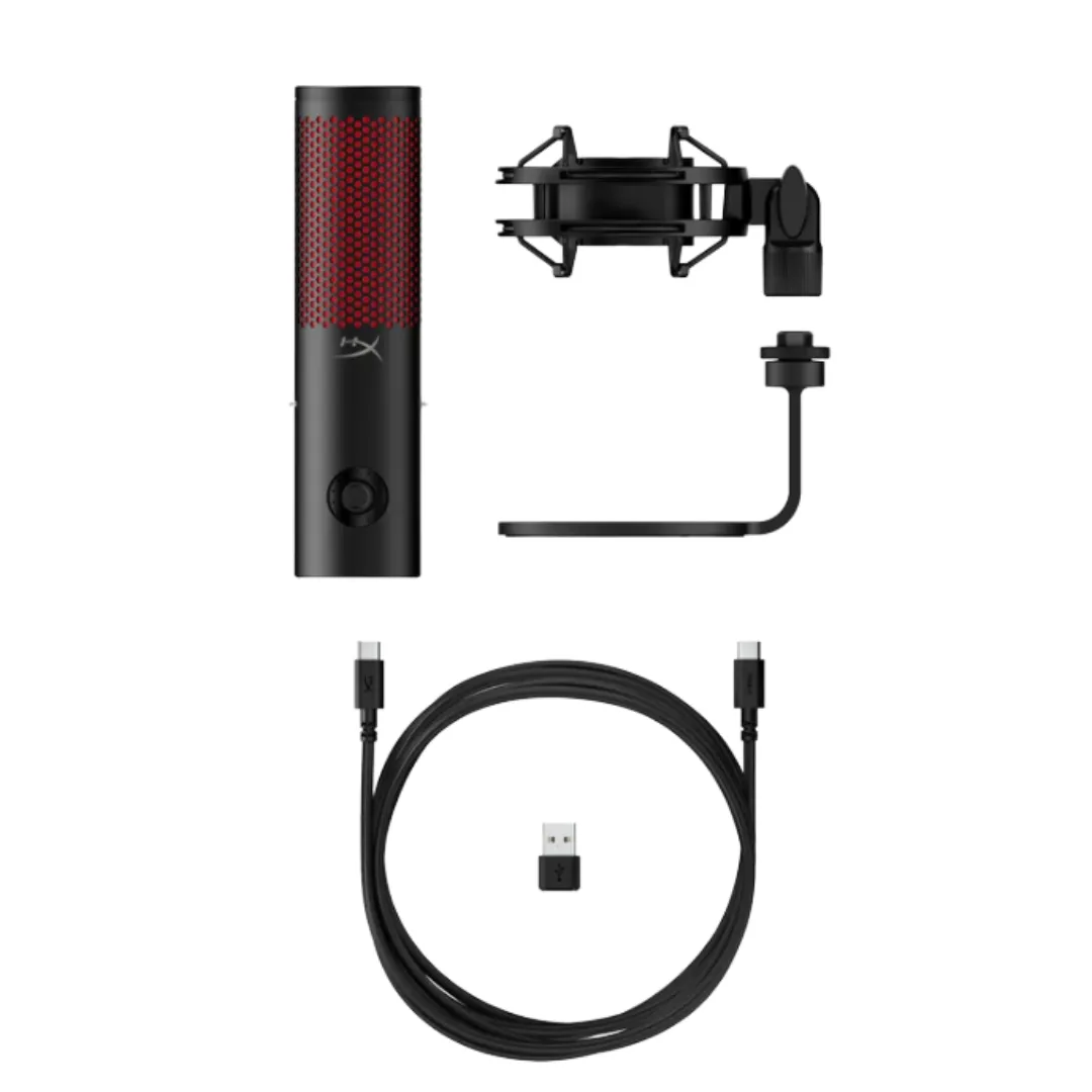 Microfono Hyperx Quadcast 2 Usb-c-a Negro