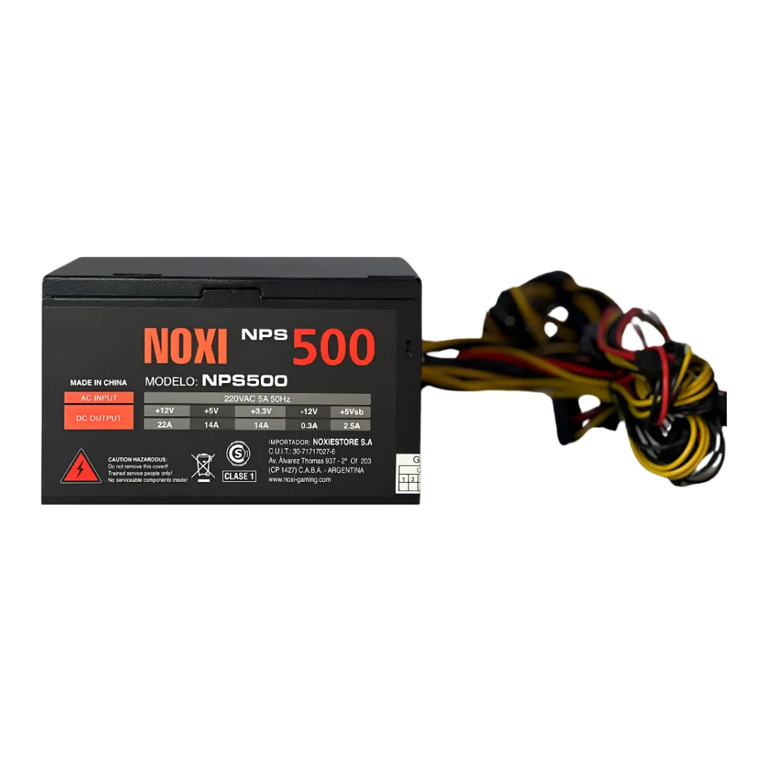 Fuente Noxi Gaming 500w