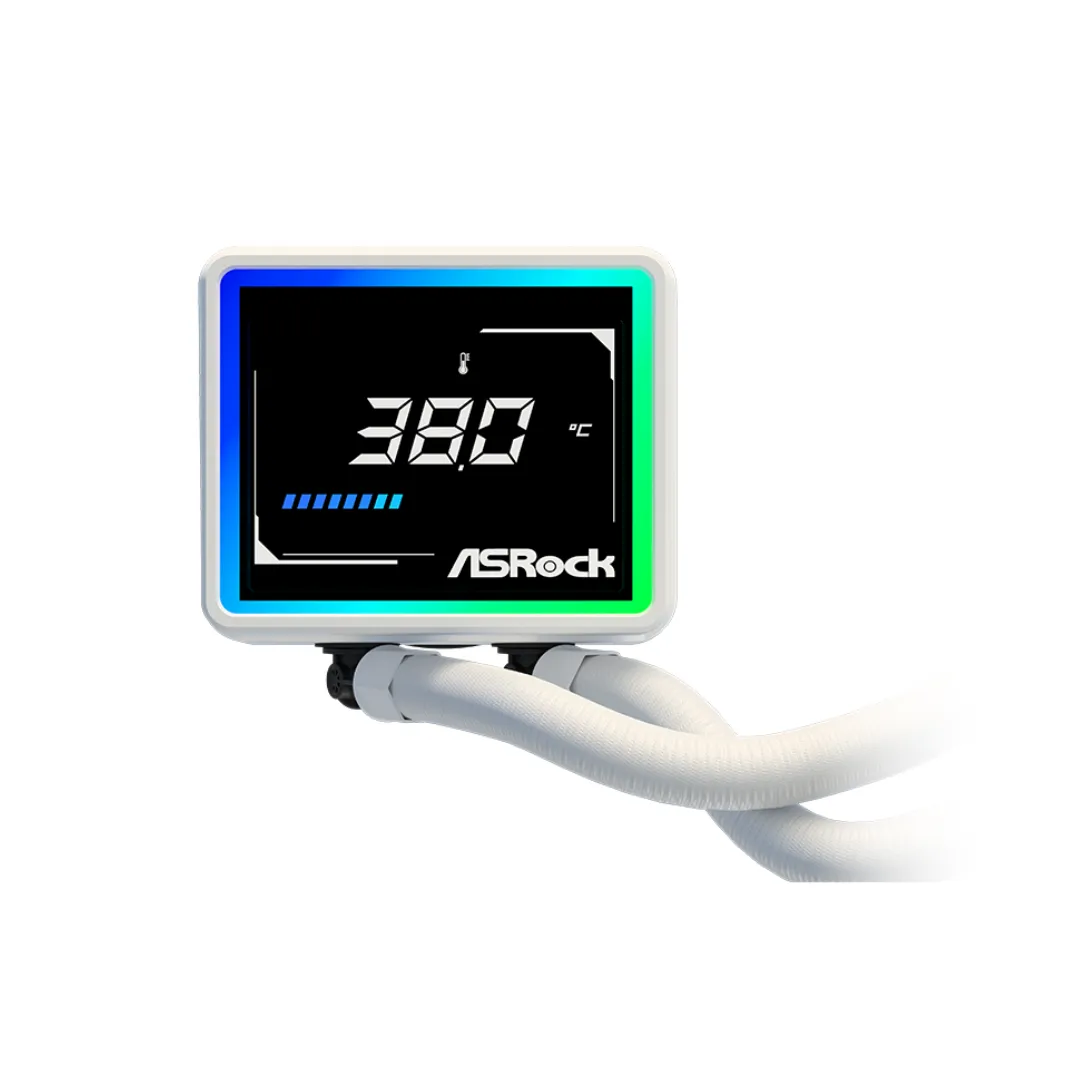 Liquid Cooling Asrock Challenger 360 Digital White