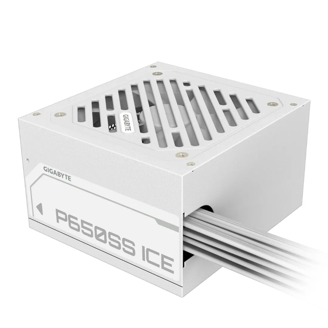 Fuente Gigabyte 650w P650ss White 80 Plus Silver