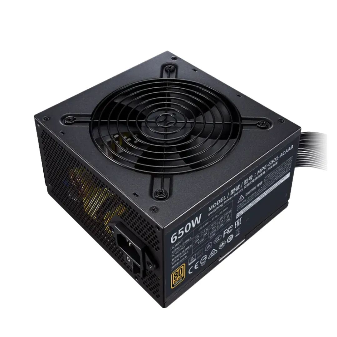 Fuente Cooler Master 650w Mwe V3 80 Plus Gold