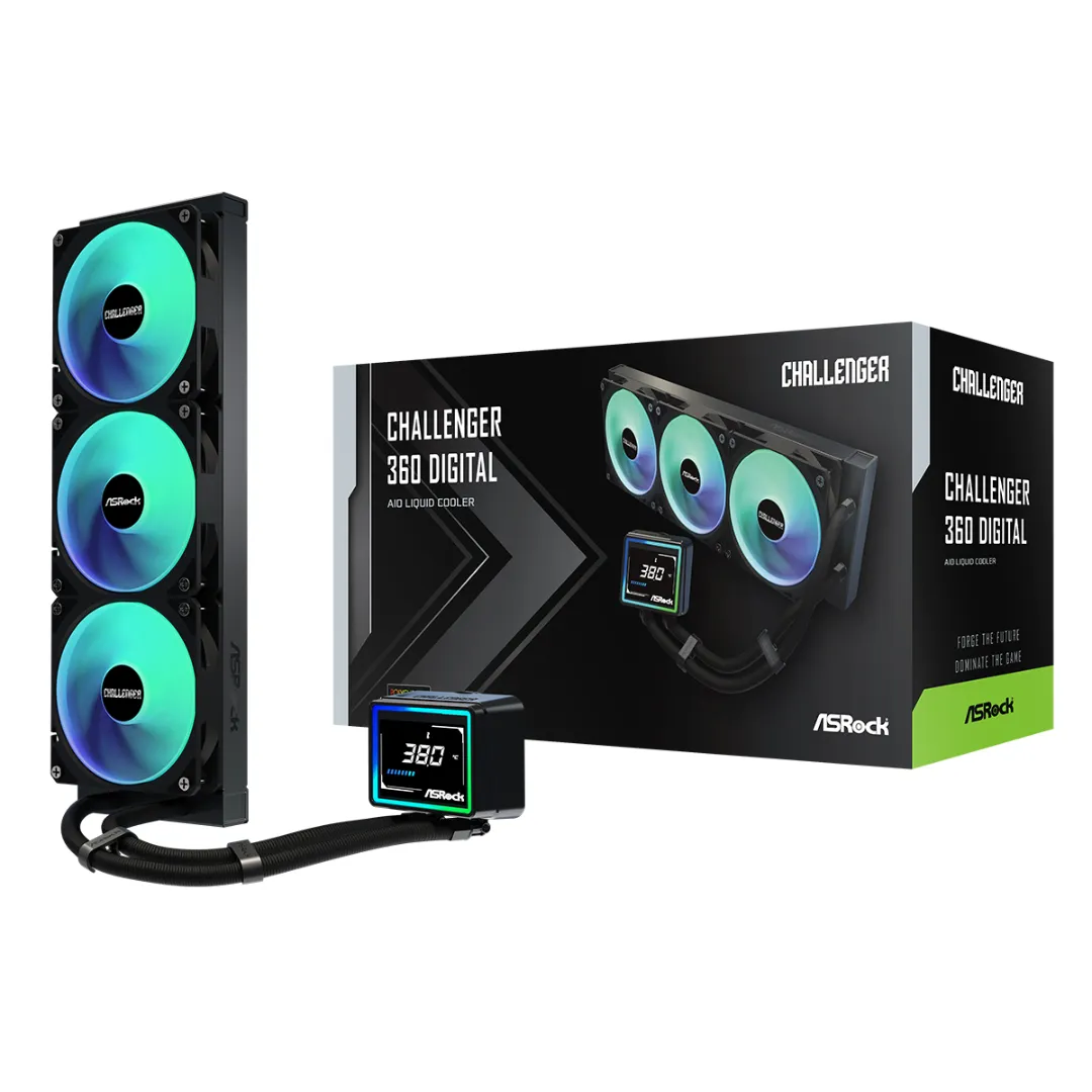 Liquid Cooling Asrock Challenger 360 Digital
