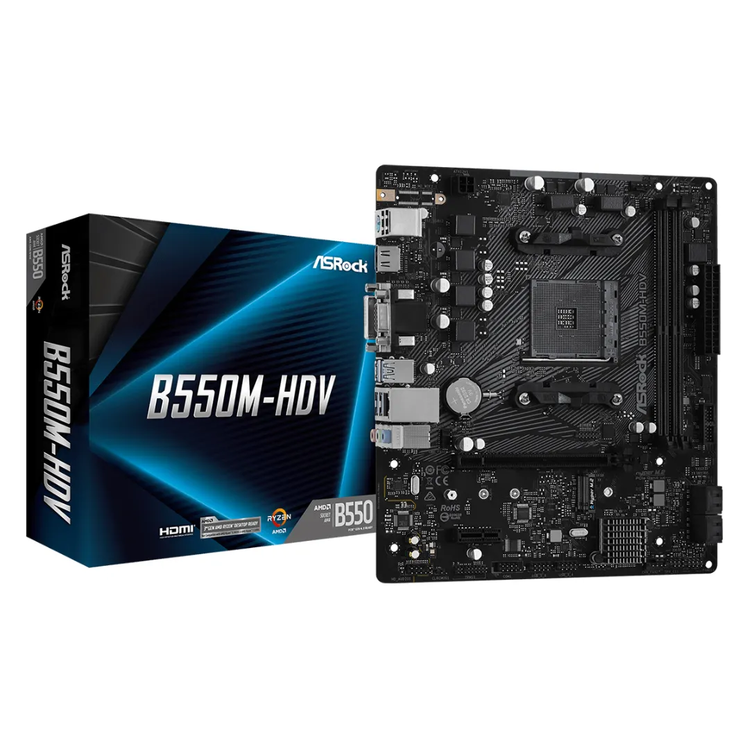 Mother Asrock B550m-hdv Am4 Ddr4