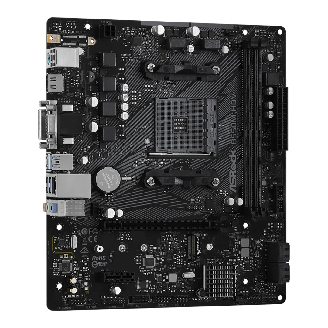 Mother Asrock B550m-hdv Am4 Ddr4