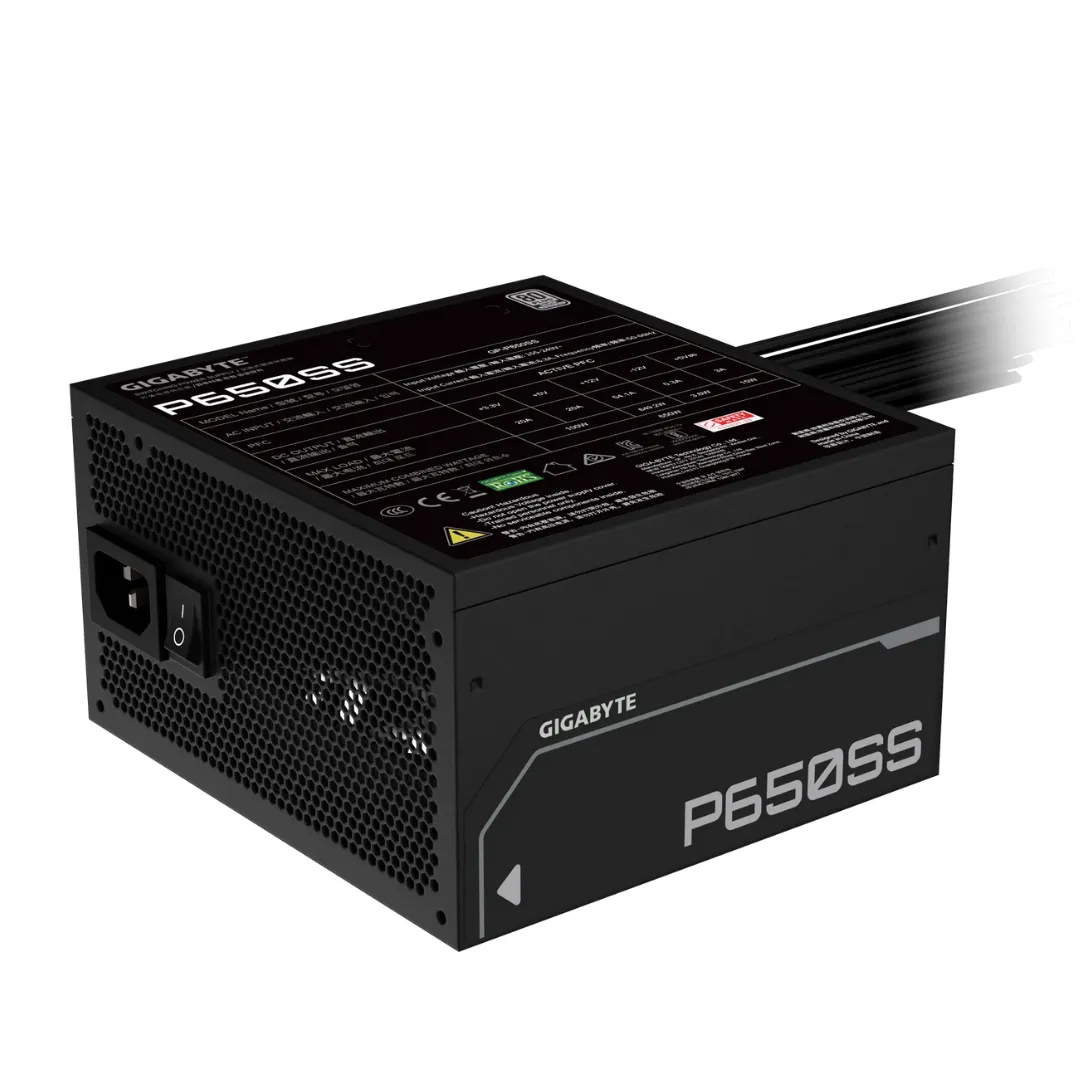 Fuente Gigabyte 650w P650ss 80 Plus Silver