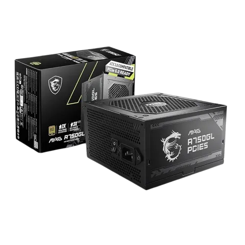 Fuente Msi Mag 750w A750gl 80 Plus Gold Full Modular