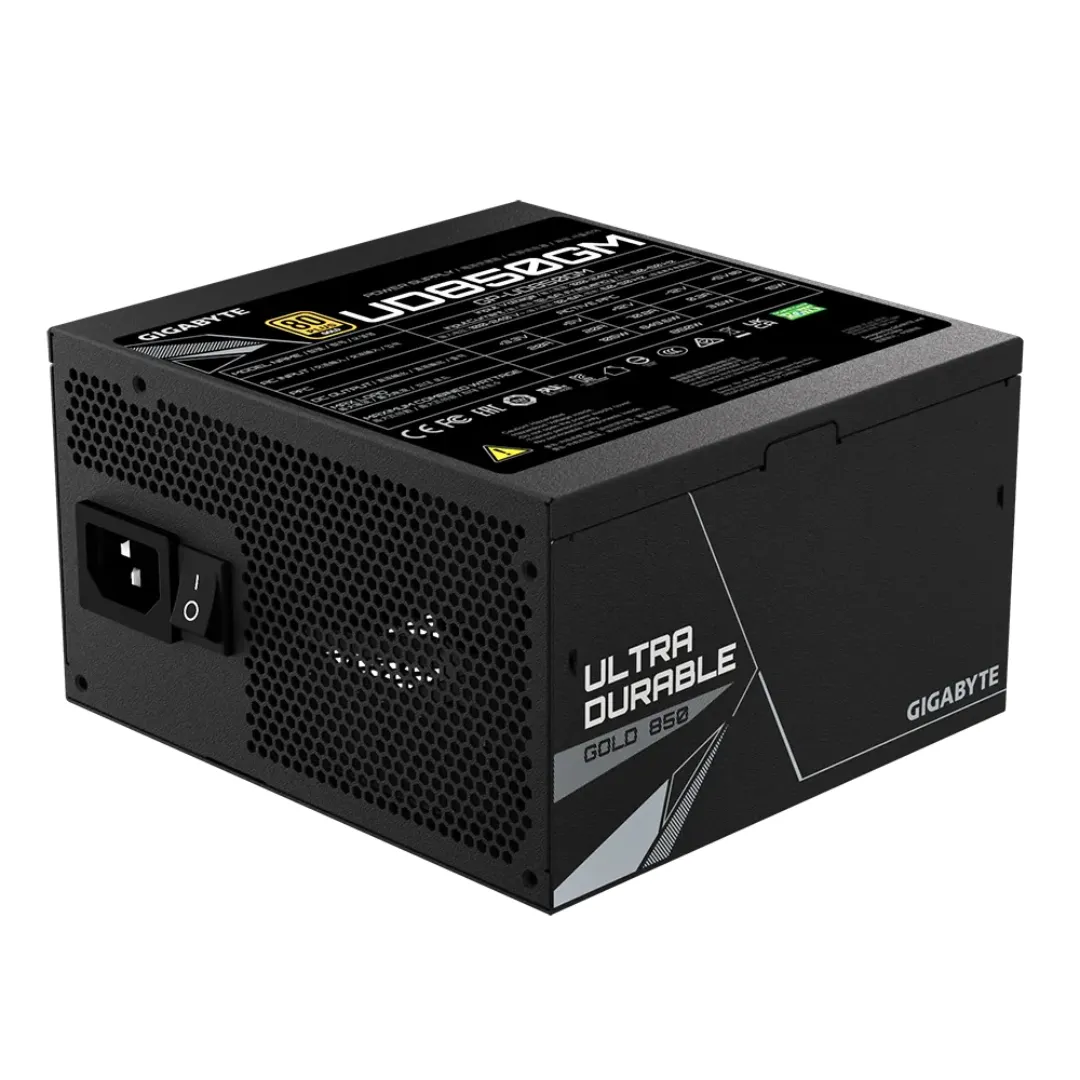 Fuente Gigabyte 850w Ud850gm 80 Plus Gold Full Modular