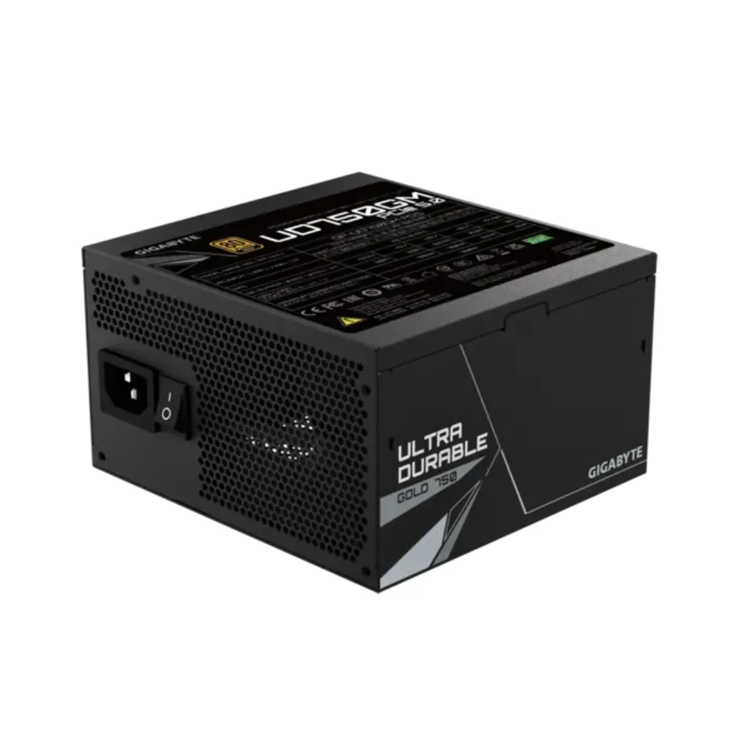 Fuente Gigabyte 750w Ud750gm 80 Plus Gold Full Modular