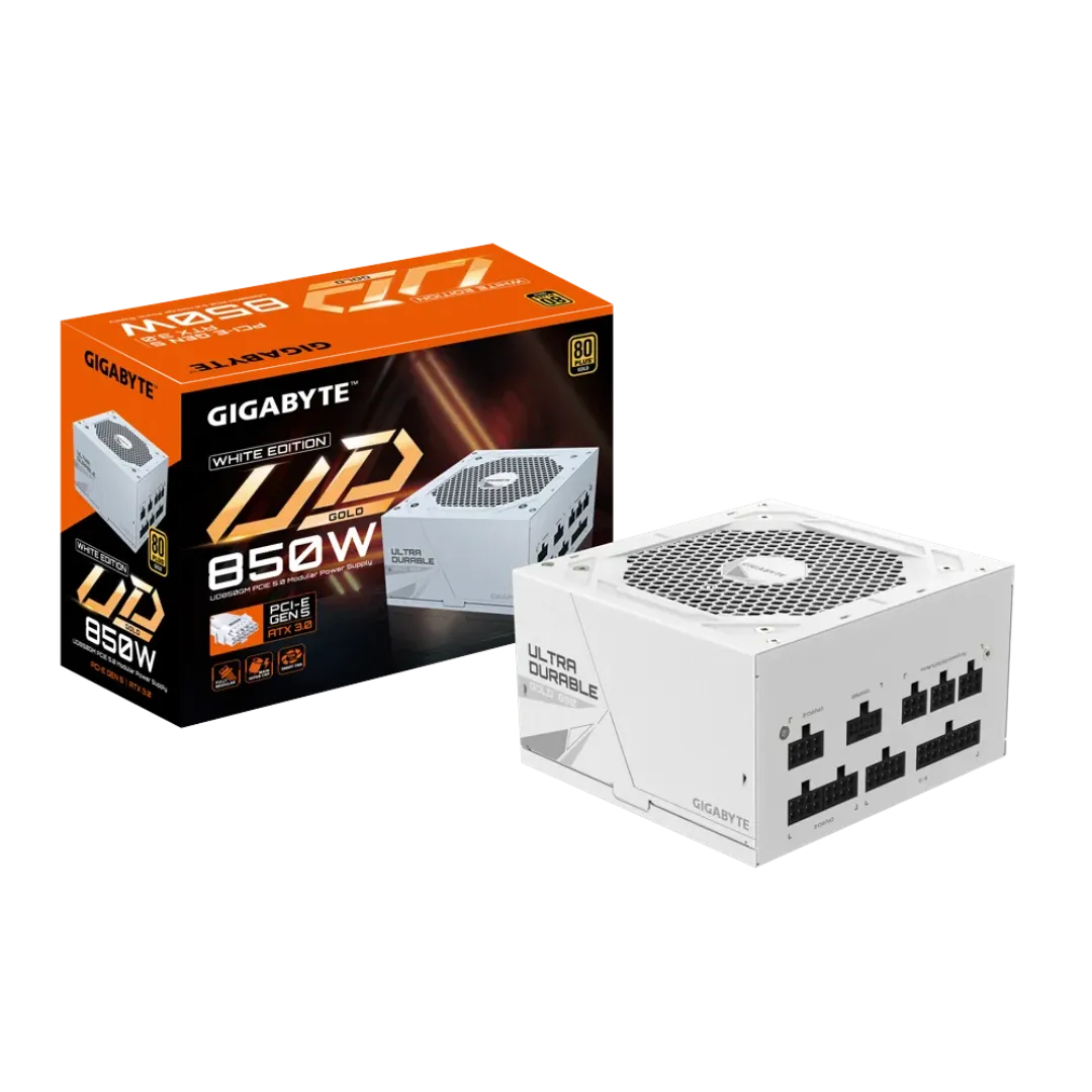 Fuente Gigabyte White 850w 80 Plus Gold Full Modular Color Pcie 5.0