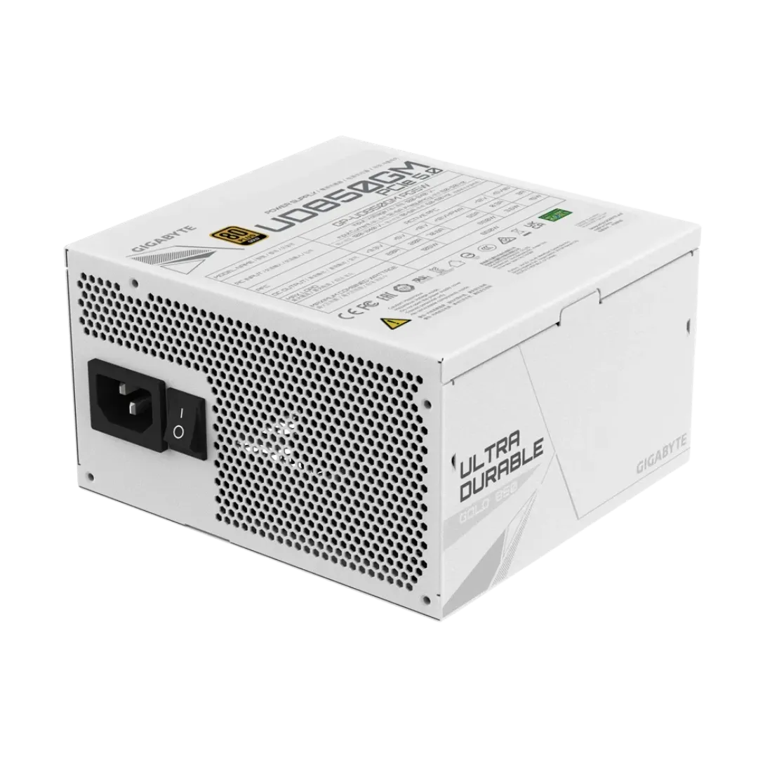 Fuente Gigabyte 850w Ud850gm White 80 Plus Gold Full Modular Pcie 5.0