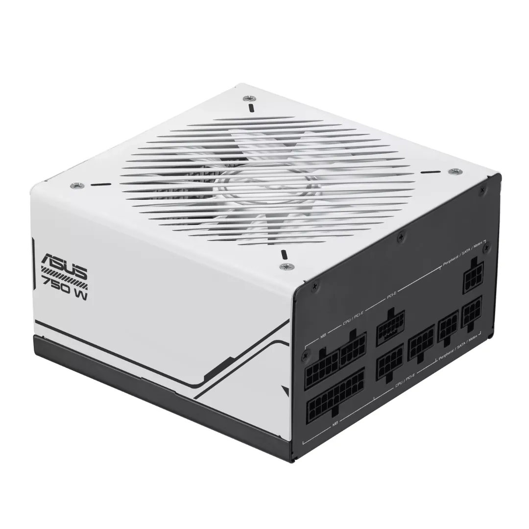 Fuente Asus 750w 80 Plus Gold Full Modular White