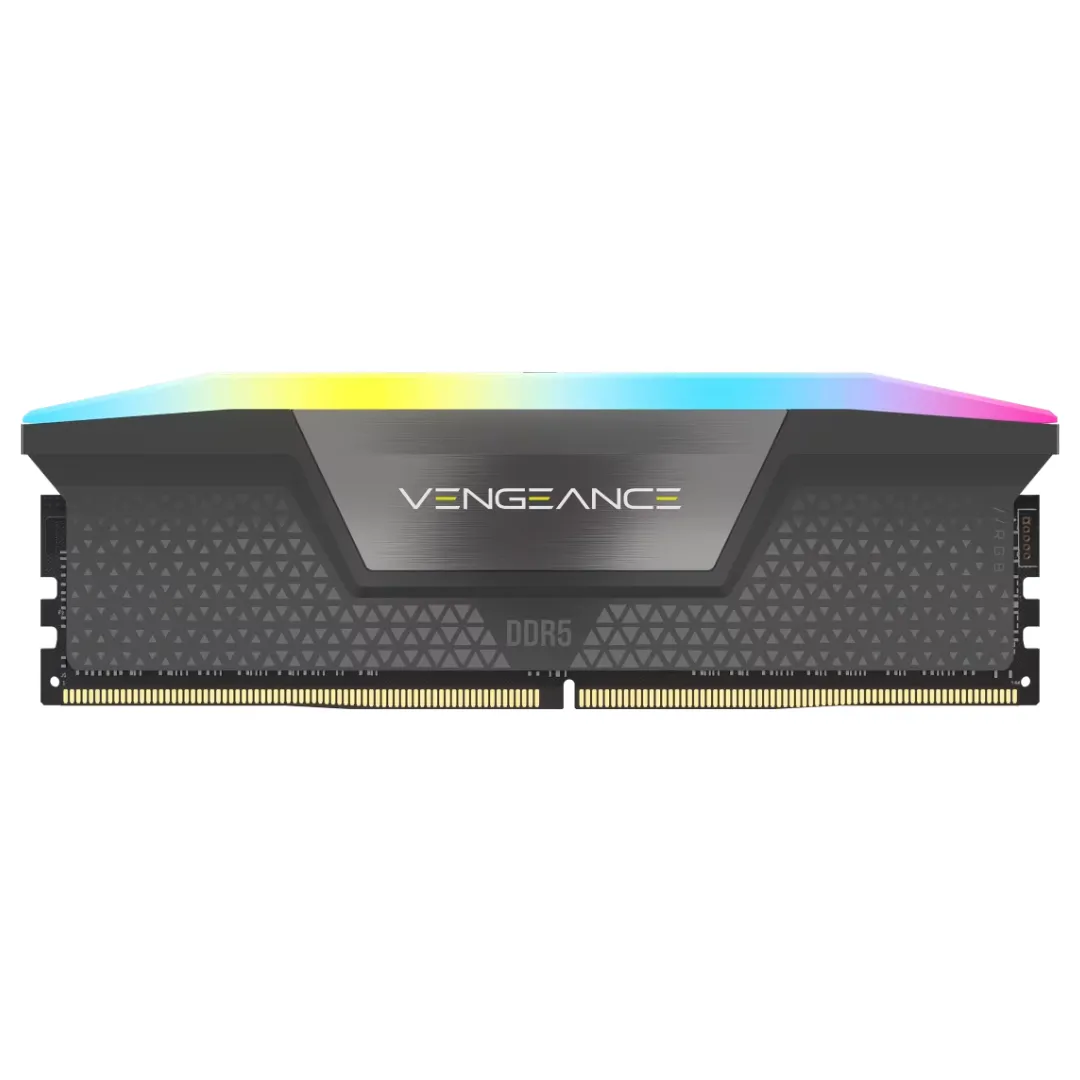 Memoria Ram Corsair Vengeance 16gb Ddr5 6000mhz Cl36 (1 X 16gb) Negro Rgb Udimm