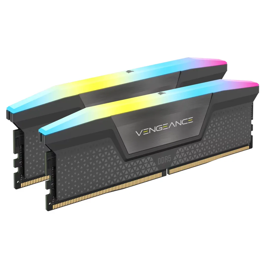 Memoria Ram Corsair Vengeance 16gb Ddr5 6000mhz Cl36 (1 X 16gb) Negro Rgb Udimm